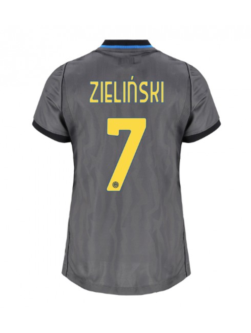 Zenske Futbalové oblečenie Inter Milan Piotr Zielinski #7 2026-27 Krátky Rukáv - Tretina Zenske Futbalové oblečenie Inter Milan Piotr Zielinski #7 2026-27 Krátky Rukáv - Tretina